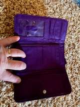 Vera Bradley Vera Tote Purple Quilted Bag and matchingwallet - Image 8