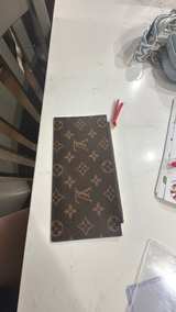 Louis Vuitton Inspired Zip Pouch Red Interior (Replica) - Image 2