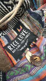 Rice Love Recycled Rice Bag Backpack - Image 6