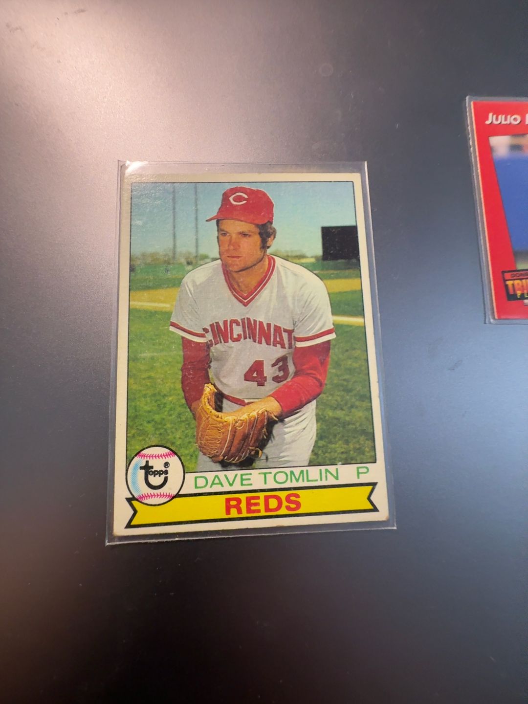 Topps 1979 Dave Tomlin Baseball Card