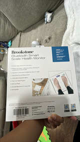 Brookstone Bluetooth Smart Scale Health Monitor - Image 7