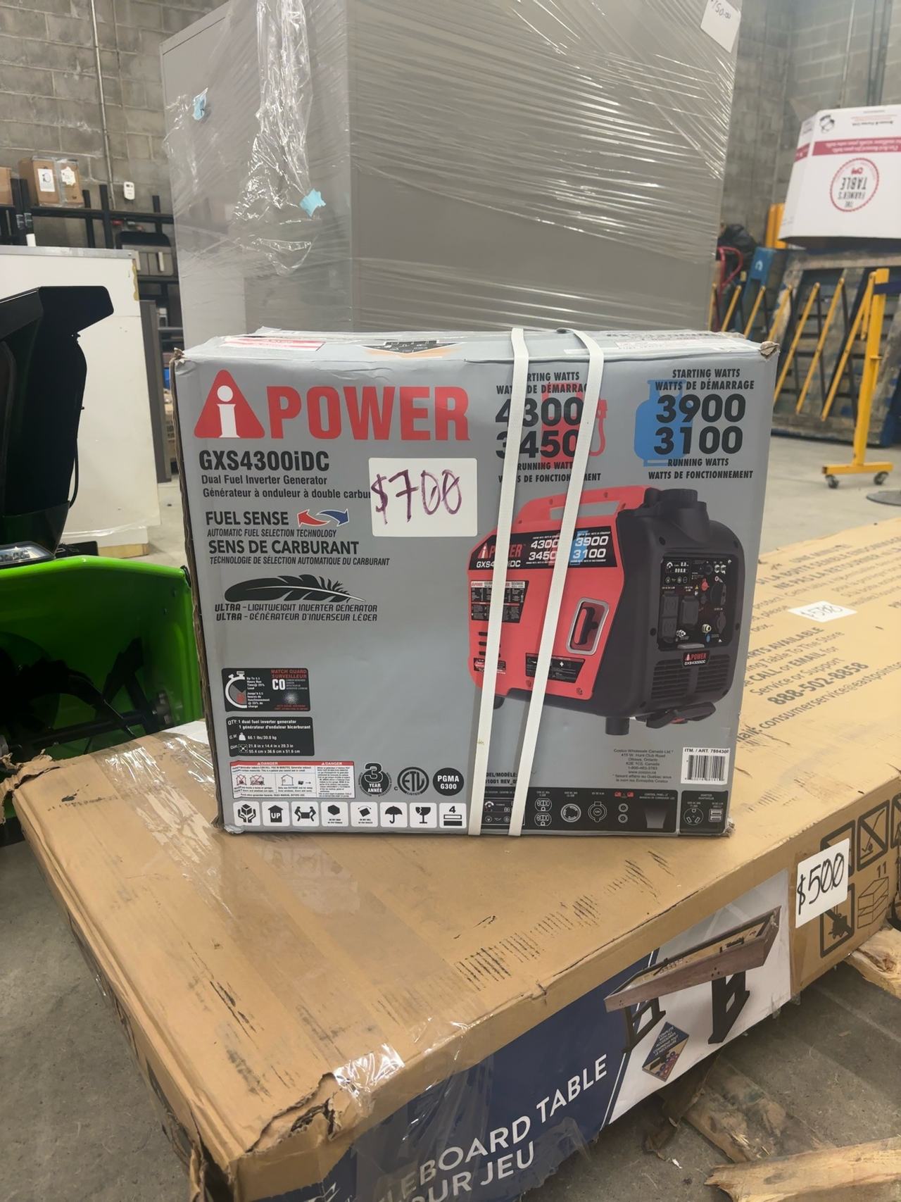 A-iPower 4300-Watt Dual Fuel Inverter Generator