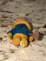 Eden Paddington Bear Mini Figure Blue Coat Yellow Hat - Image 2
