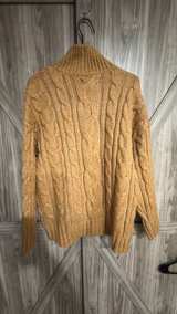 American Eagle XS Cable Knit Mock Neck Sweater - Image 3