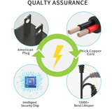 12V 2A Power Supply AC Adapter Replacement with 8 Tips, Regulated 12 Volts - Image 5