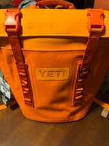 YETI Hopper M12 Soft Backpack Cooler in RARE King Crab Orange - Image 2