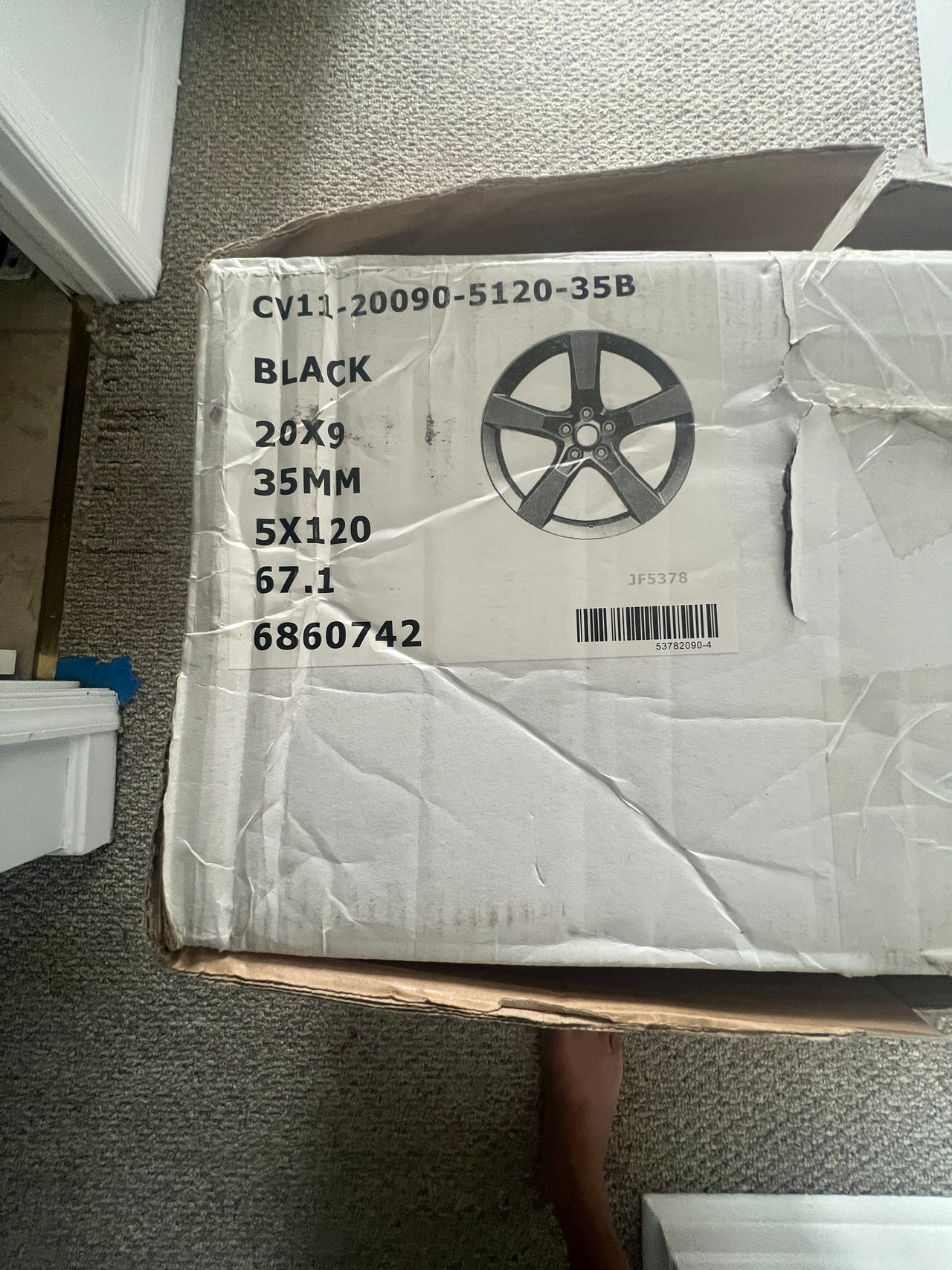 CV11 Black Wheel