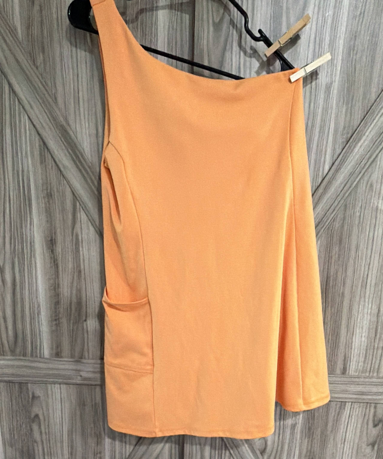 DSG One-Shoulder Performance Tank Dress with Shorts