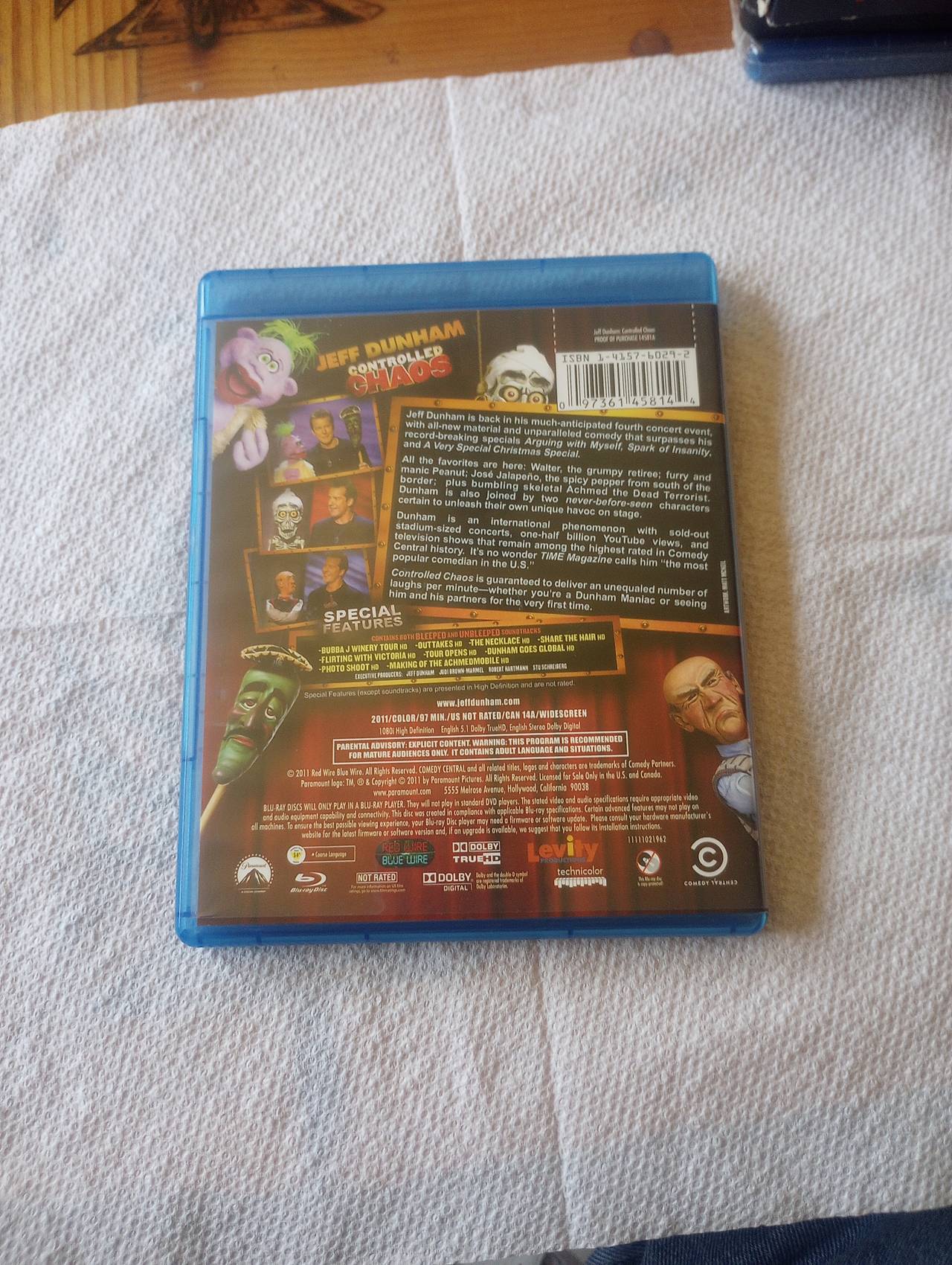 Jeff Dunham: Controlled Chaos Blu-ray
