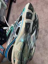 ASICS Gel-1130 Black Green Silver Size US 11 - Image 4