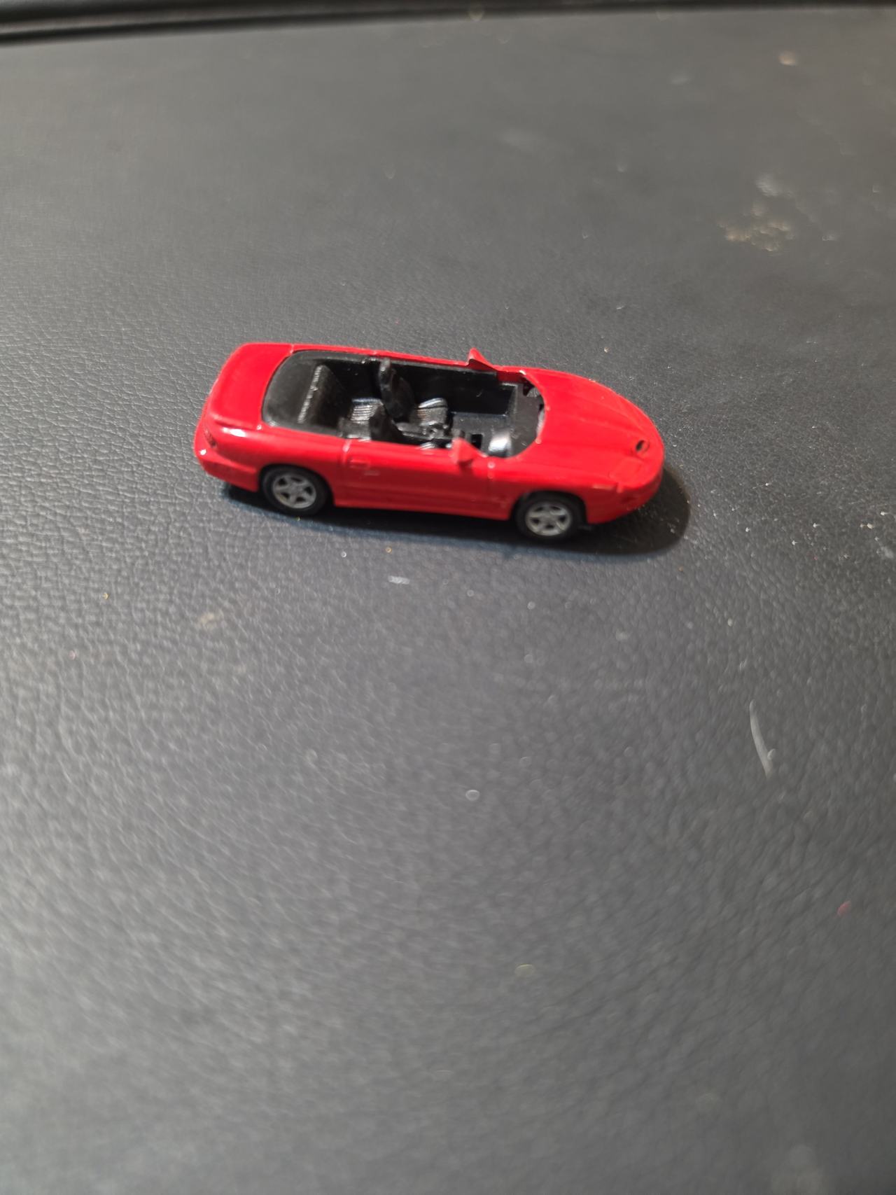 Micro Machines Red Convertible Car