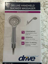 Drive Medical Deluxe Handheld Shower Massager - Image 1