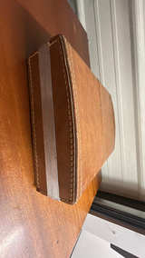 BMI Vintage Light Brown Faux Leather Briefcase It includes 19 cases. - Image 7