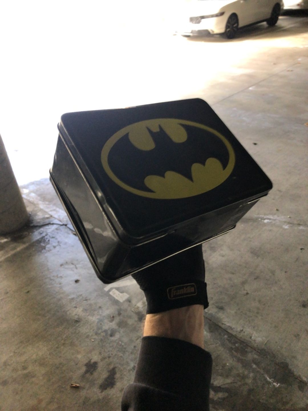 Batman Tin Lunch Box Black