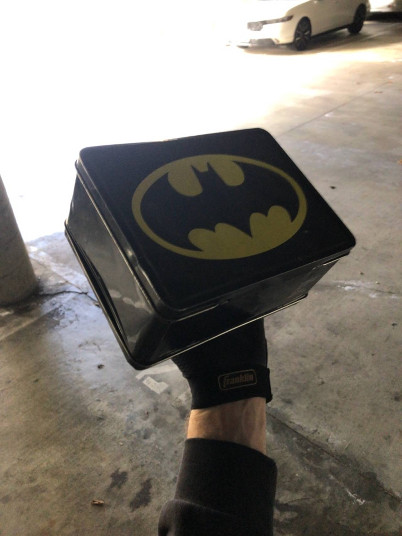 Batman Tin Lunch Box Black