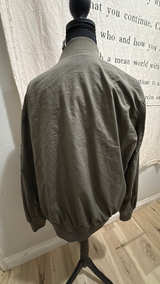 Buffalo David Bitton Army Green Bomber Jacket - Image 2