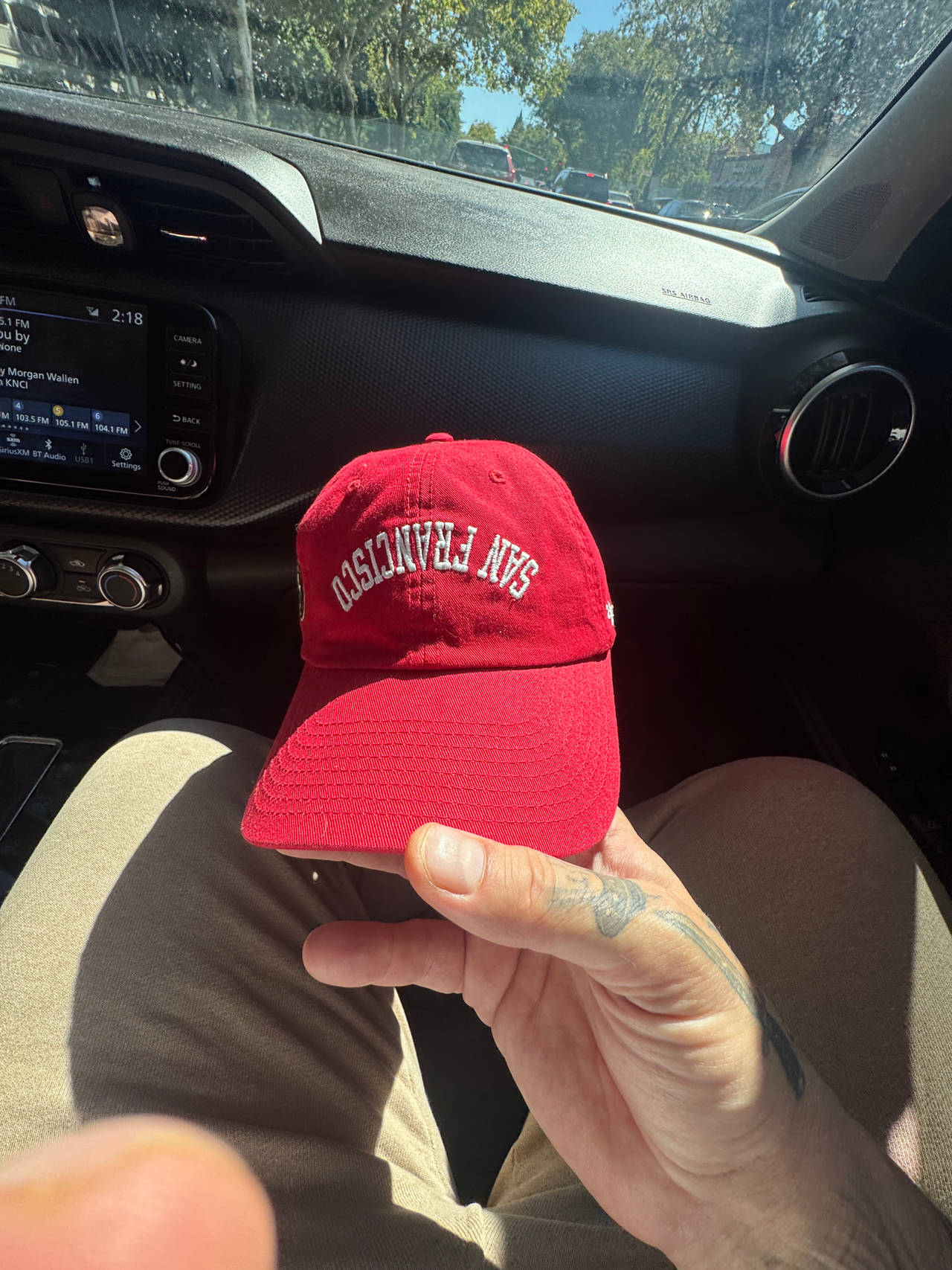 San Francisco Embroidered Baseball Cap