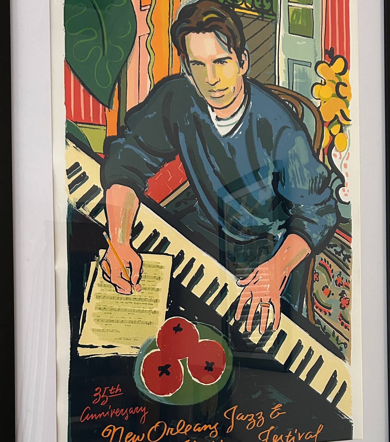 2004 New Orleans Jazz & Heritage Festival Poster by George Rodrigue