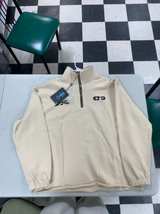 HELLSTAR Quarter Zip Logo Patch Sweater - Image 1