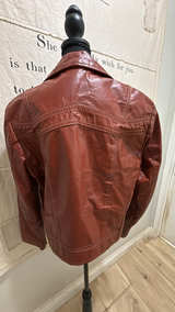 Vintage Leather Jacket - Image 3