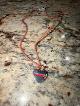 NRT Naughty Nice Heart Pendant Necklace - Image 1
