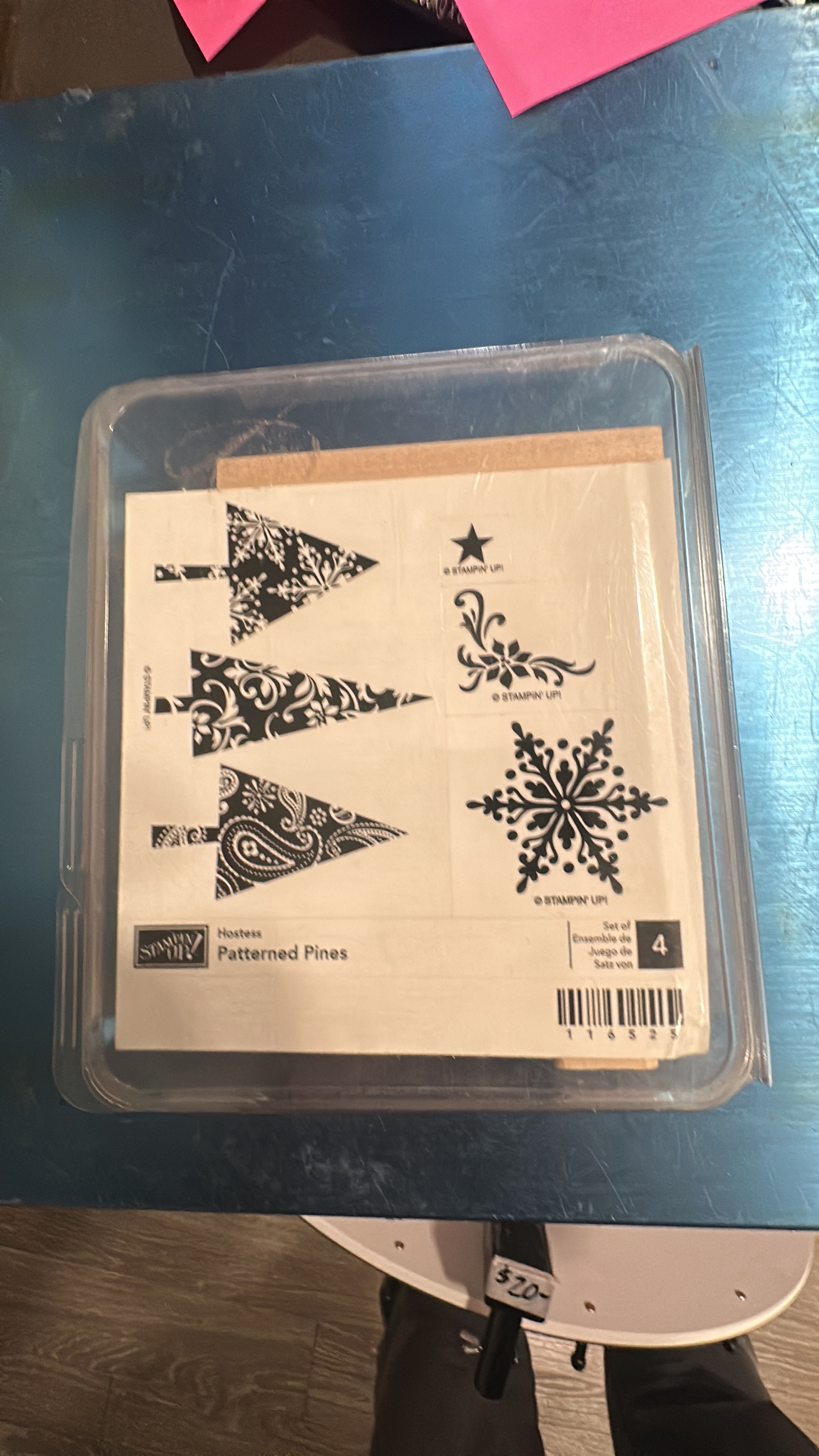 Stampin' Up! Patterned Pines Hostess Stamp Set