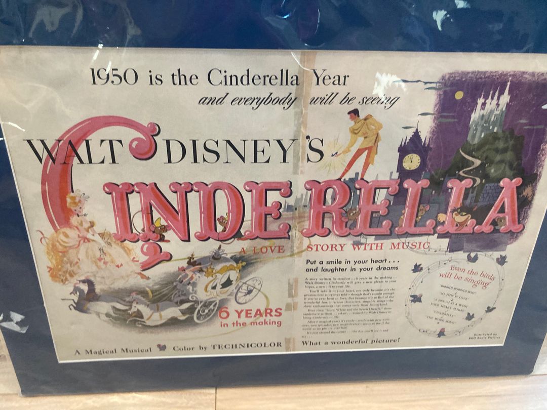 Walt Disney's Cinderella Movie Poster