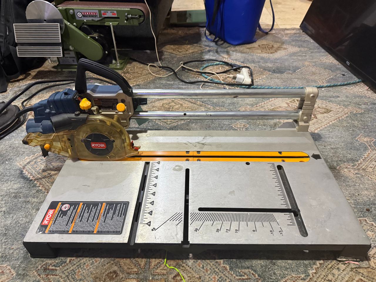 Ryobi WS731 7 in. Overhead Wet Tile Saw