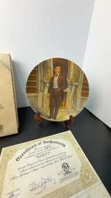 Knowles Gone With the Wind Rhett Butler Collector Plate - Image 1