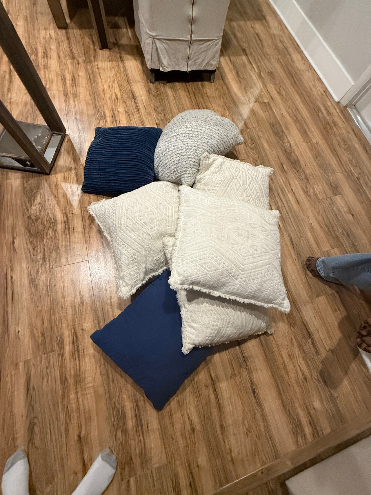 Assorted Decorative Throw Pillows