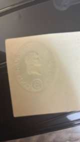 Vintage 3 Cent George Washington Stamped Envelope with Pray For Peace Cancellation - Image 3