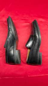 ALDO Men's Black Leather Slip-on Loafers - Image 8