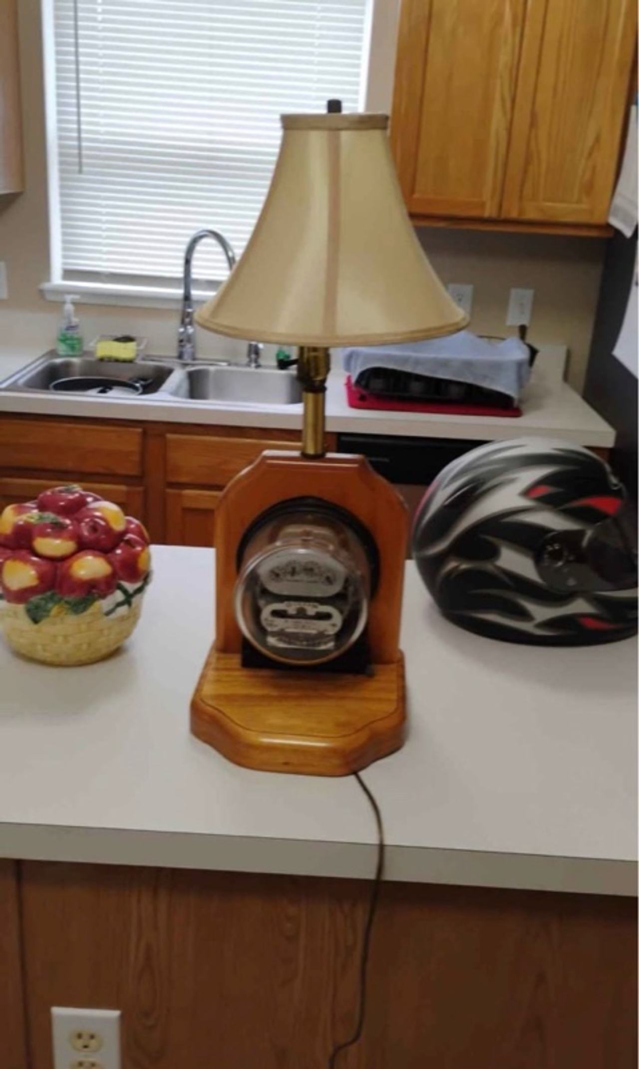 Westinghouse Vintage Electric Meter Table Lamp