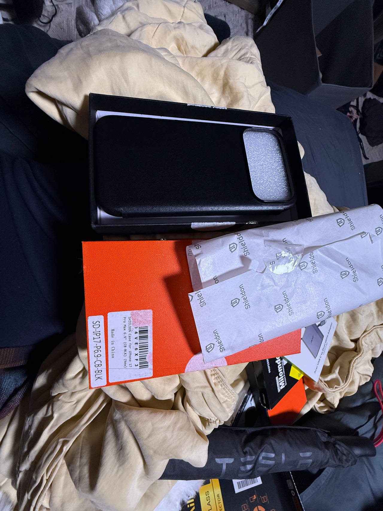 Shieldon iPhone 16 Pro Max Leather Case