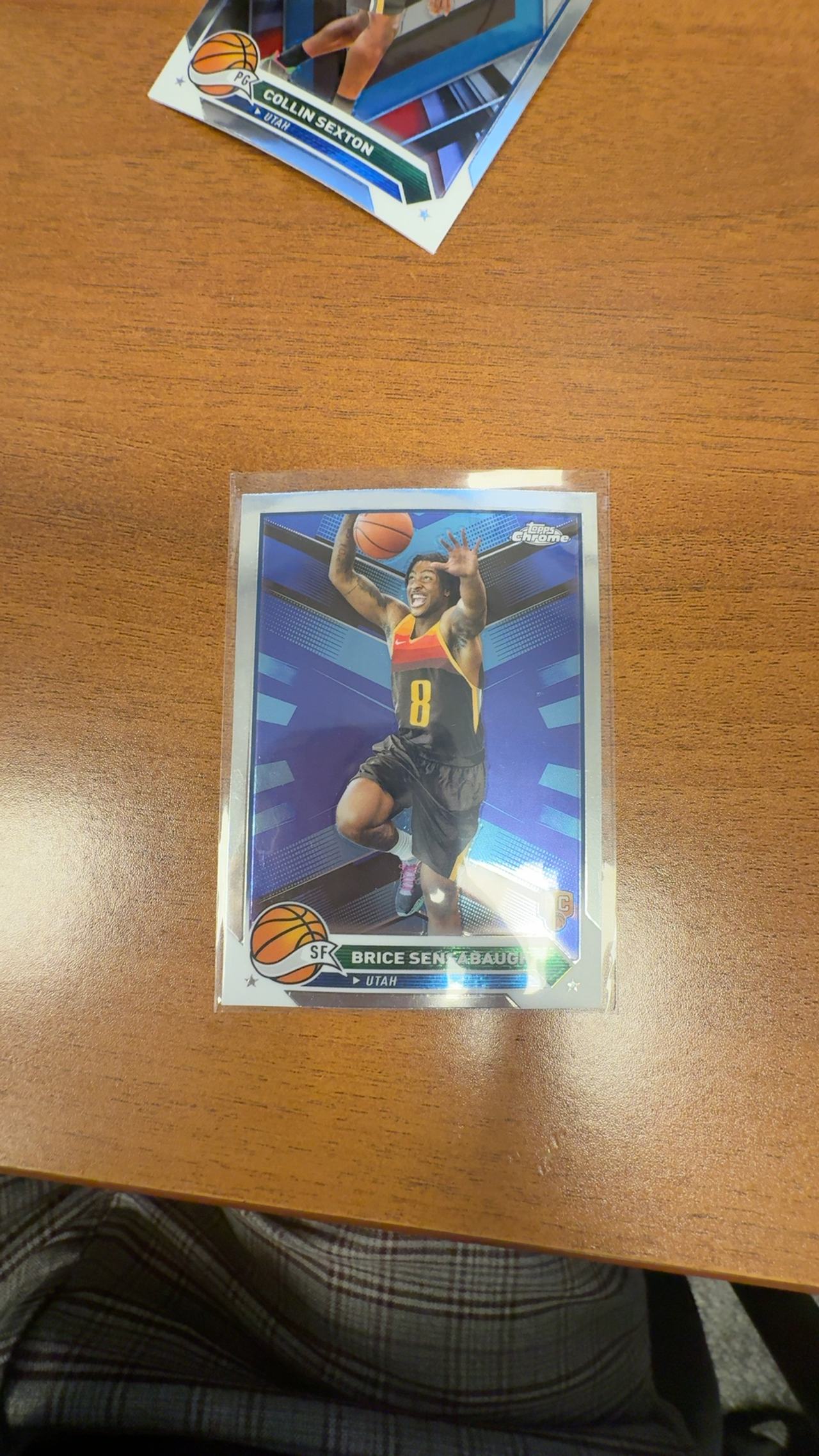 Topps Chrome Brice Sensabaugh Rookie Card