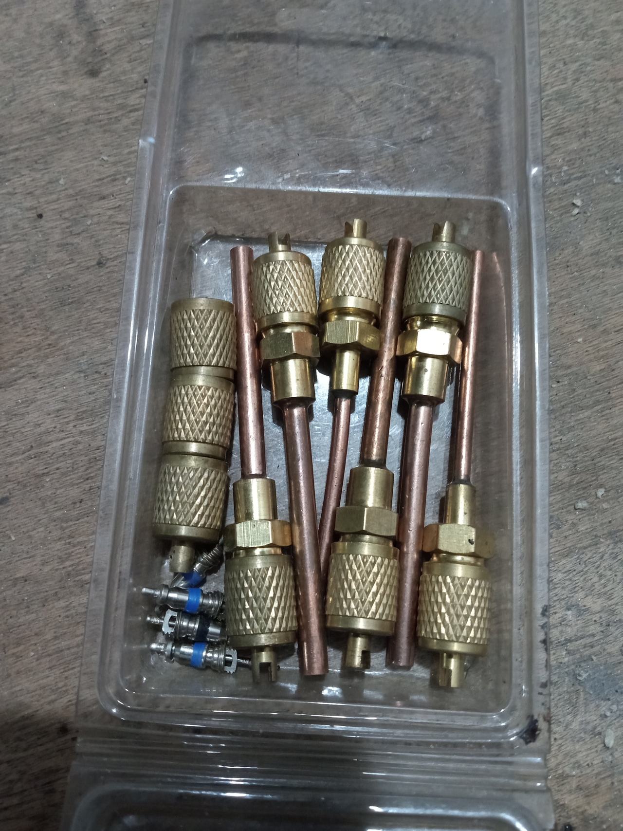 HVAC Service Access Valves with Copper Tube Extension