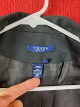 Chaps Womens 3-Button Black Blazer Size 16 - Image 5