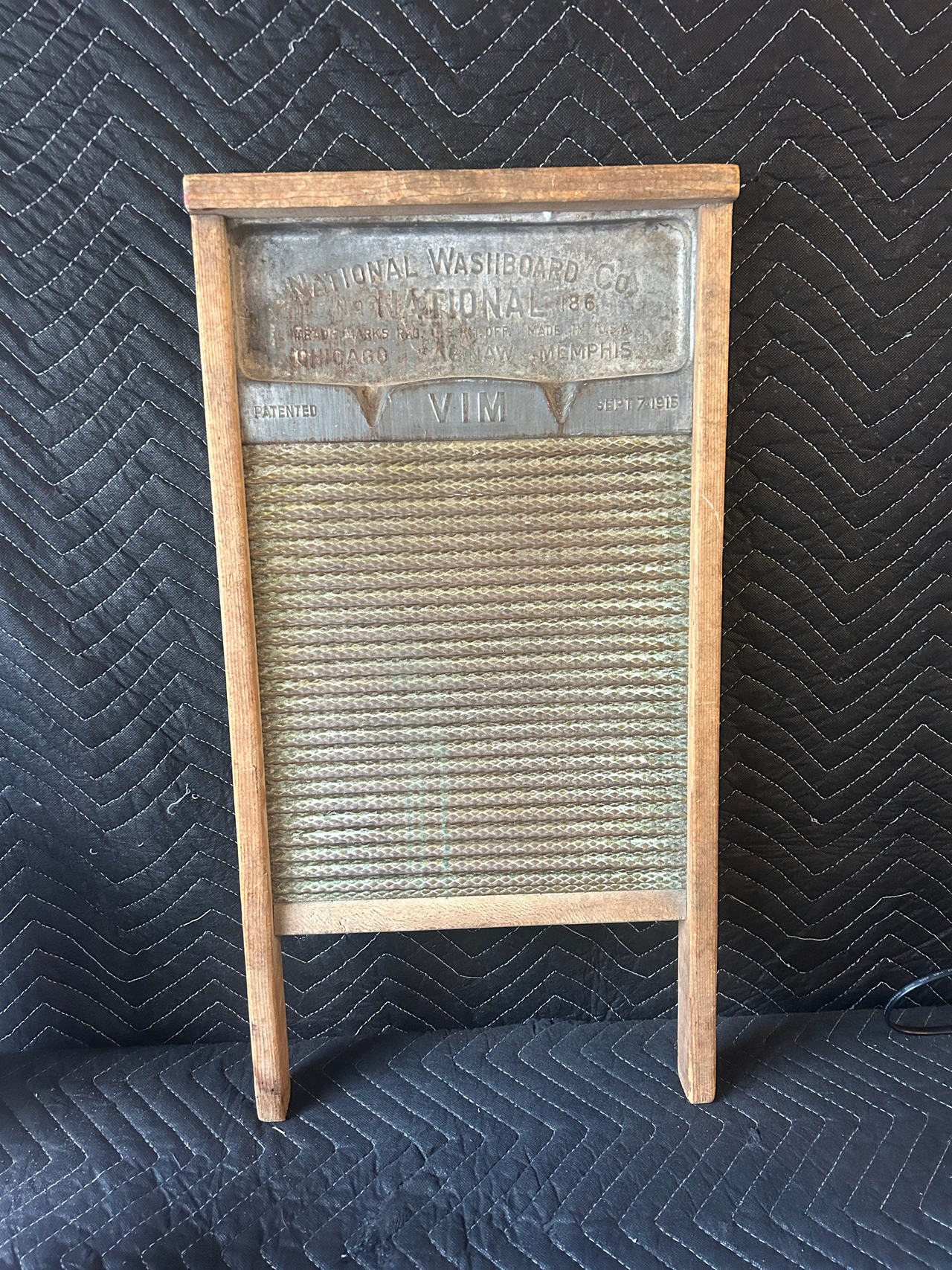 National Washboard Co. No. 861 Vim Washboard