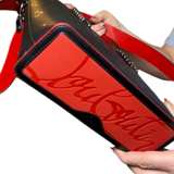 Christian Louboutin Cabata Mini Tote Black/Red - Image 3