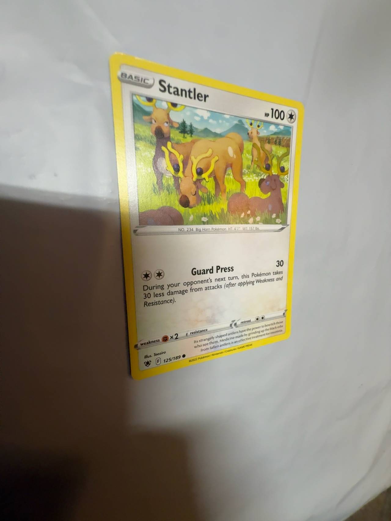Pokemon Stantler 125/189 Astral Radiance
