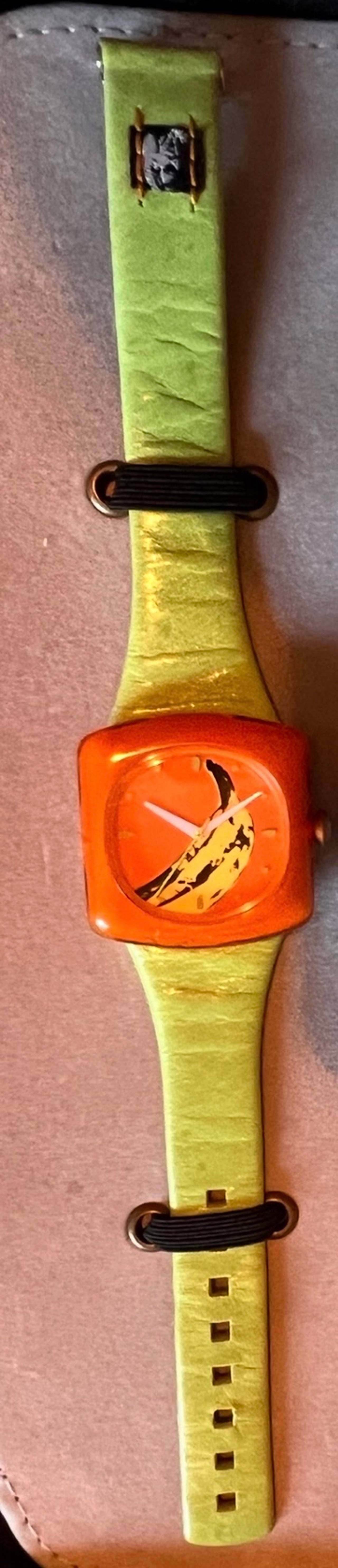 Swatch Andy Warhol Velvet Underground Banana Watch
