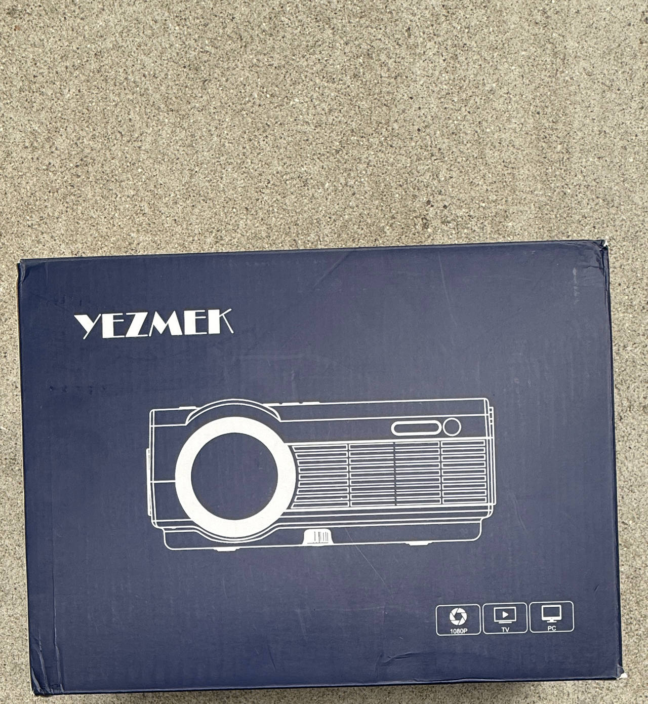 Yezmek 1080P Supported Portable Projector