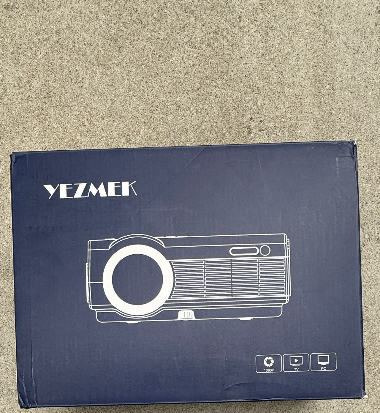 Yezmek 1080P Supported Portable Projector