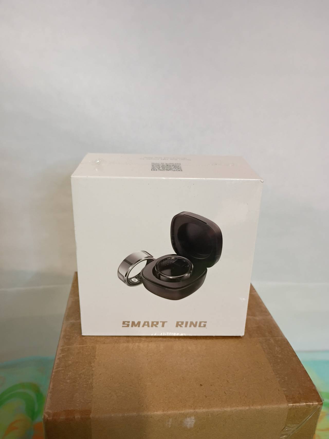 Smart Ring Health Tracker with Charging Case
