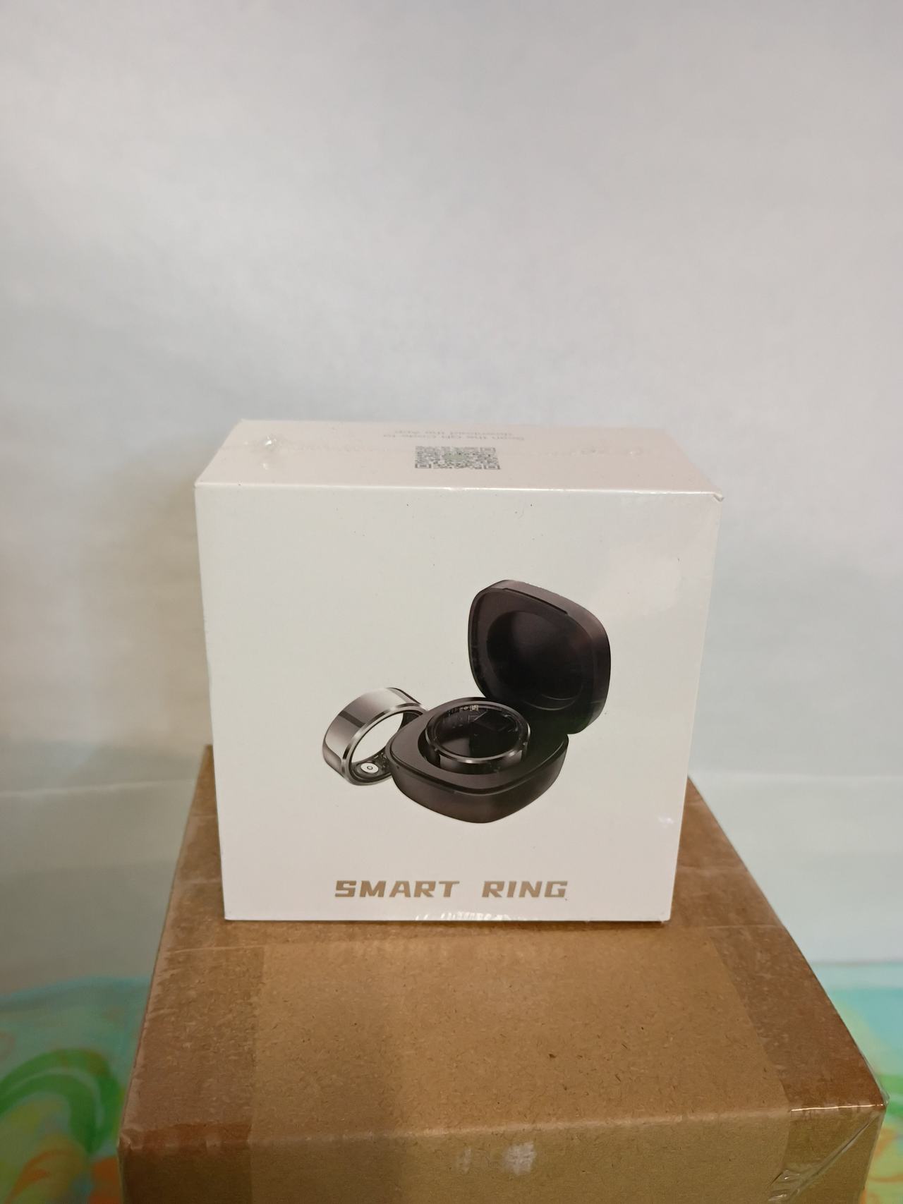 Smart Ring Health Tracker with Charging Case