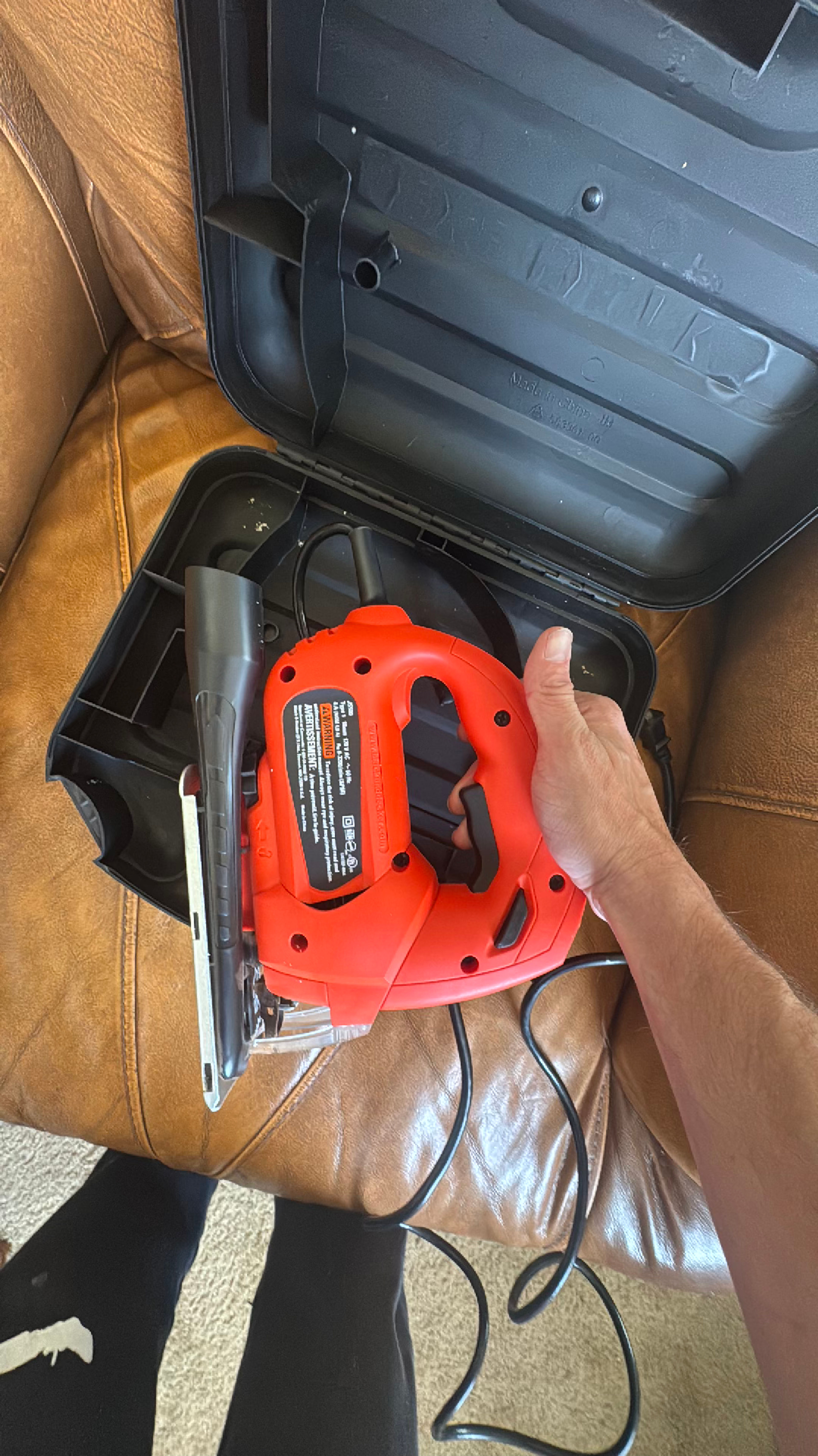 Black & Decker JS500 4 Amp Variable Speed Jigsaw 
18mm 120V - Image 3