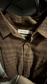 Calvin Klein Men's Plaid Button Down Shirt - Image 2