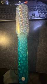 GVP Teal Patterned 2” Ceramic Flat Iron - Image 2