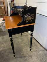 Vintage Ethan Allen Hitchcock Style Writing Desk and Chair - Image 7