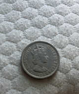 Queen Elizabeth II Sixpence Coin - Image 1